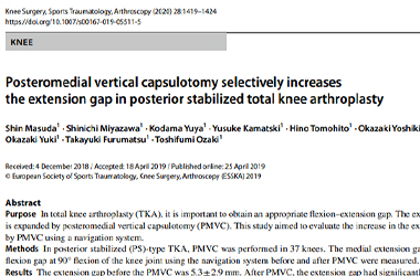 posteromedial vertical capsulotomy Publication by Dr Samih Tarabichi