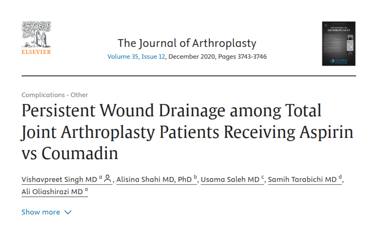 Persistent Wound Drainage